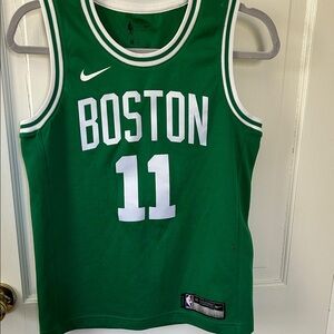 Nike NBA Green Boys Boston Jersey with White Accents